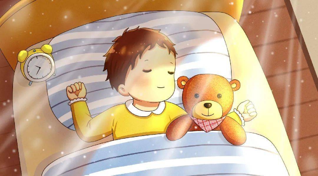 我是按时睡觉的小乖乖身强力壮的大孩子了已经成长为一个一学期下来