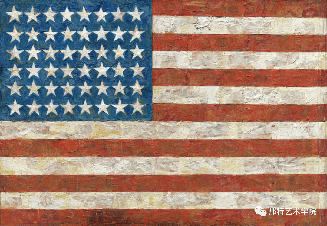 贾斯培·琼斯的《旗帜》1954-1955