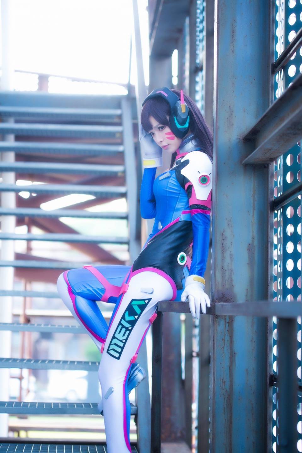 守望先锋 d.va 原皮 cosplay