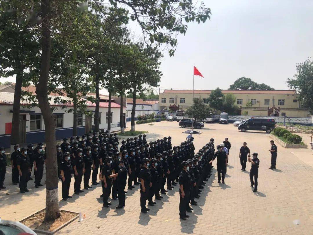 邯郸市公安局组织开展全市县级特巡警系统拉动演练