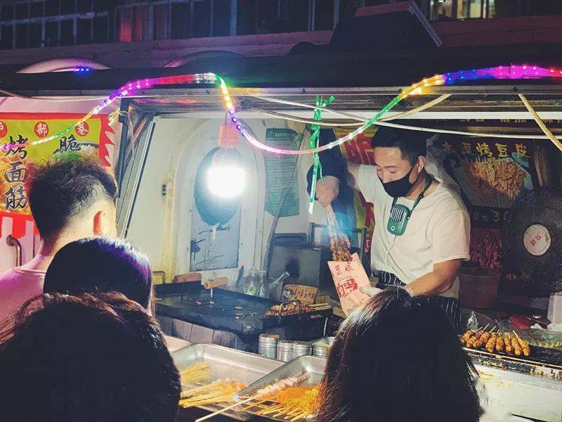 夜市复苏  杨柳青又有了烟火气