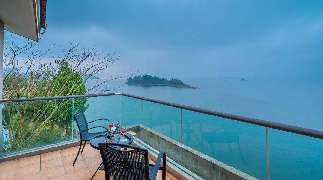 千岛湖06499独岛酒店360环湖风光23洗肺避暑胜地私人沙滩水上冲关