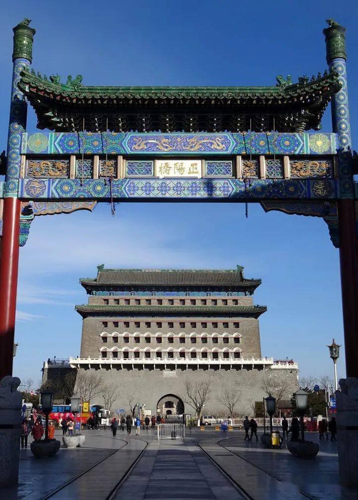 北京前门门楼图片