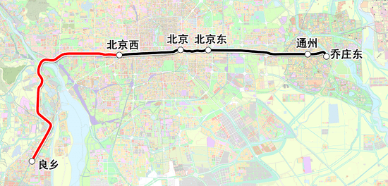 3535公里北京市郊铁路已通4线含延伸段
