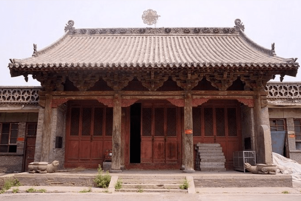 是一座規模頗大的古廟宇建築,為元代遺物