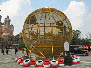 暑假嗨翻天全新室外游玩项目绍兴东方山水乐园酷玩王国一日游