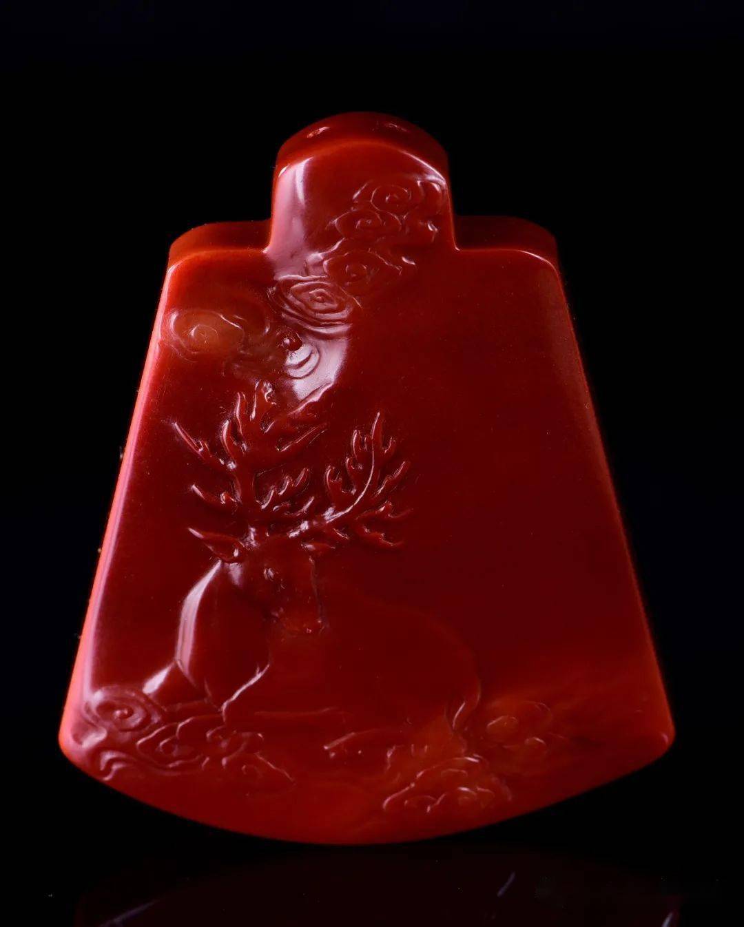 芙蓉石纯红一色太难了