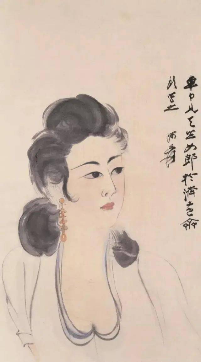 张大千的美人图香艳至极
