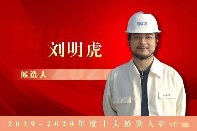 20192020年度十大桥梁人物候选人刘明虎