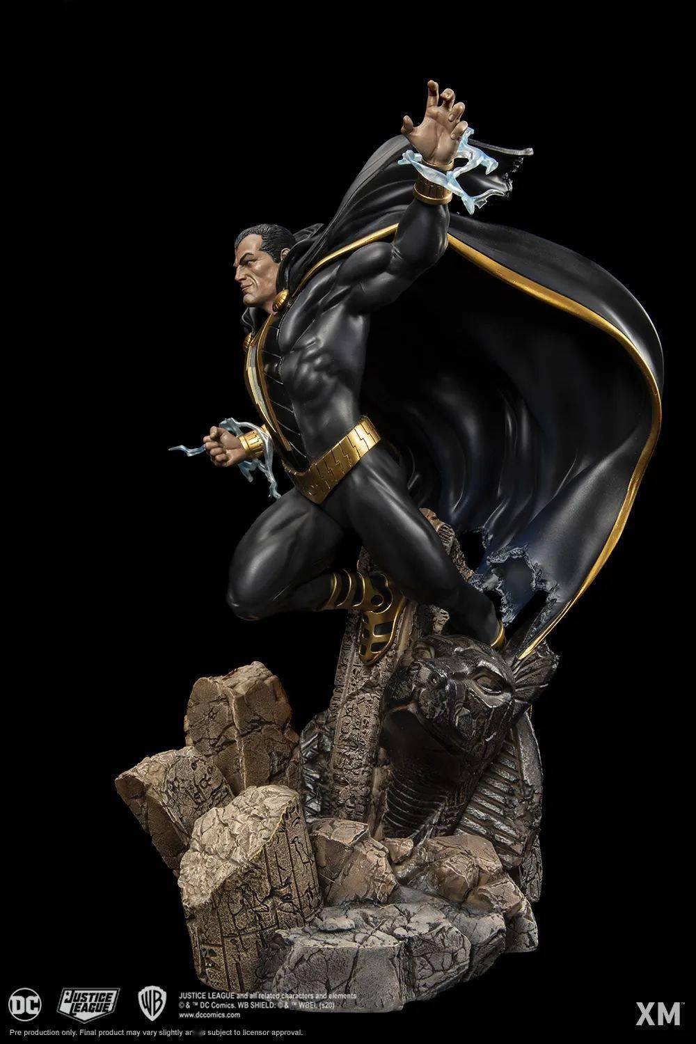 终极对决xm推出dc重生版本的沙赞和黑亚当雕像