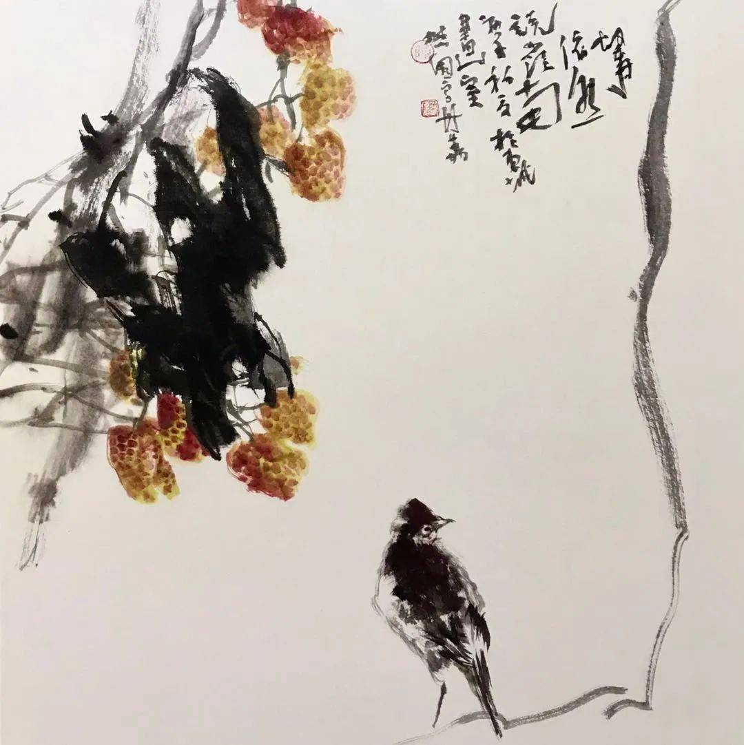 陈懋园,别署众多,粤中七〇后,耽诗,学画,无门无派,工写不拒,贪多务广