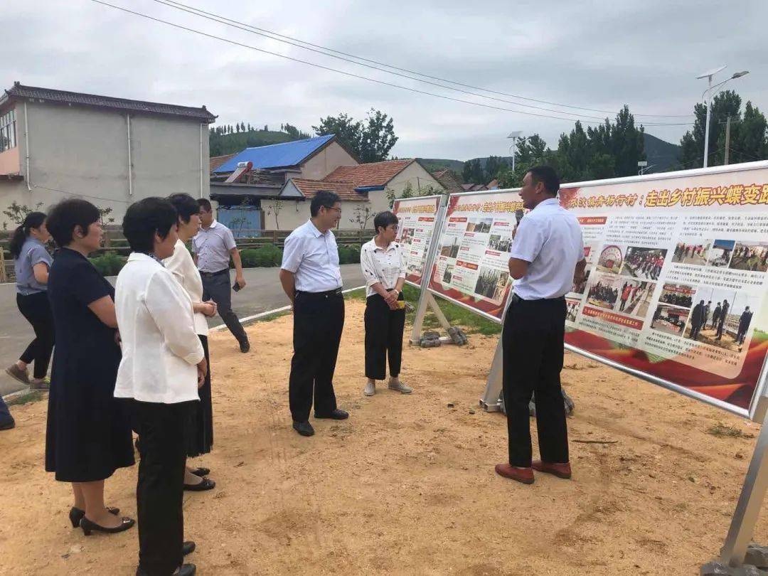 依汶镇青杨行村调研现场本次调研分别来到依汶镇青杨行村,后峪子社区