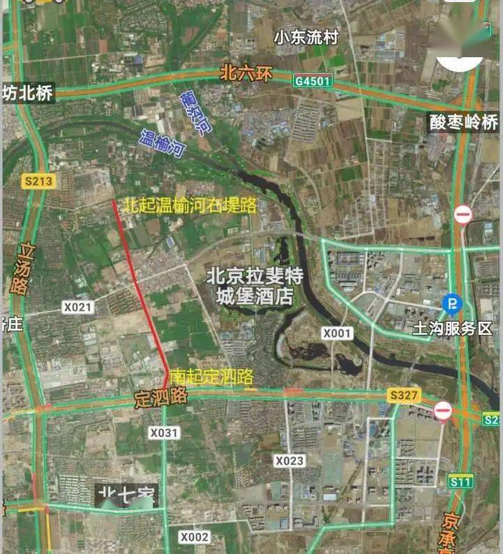 北京昌平北七家镇地图图片