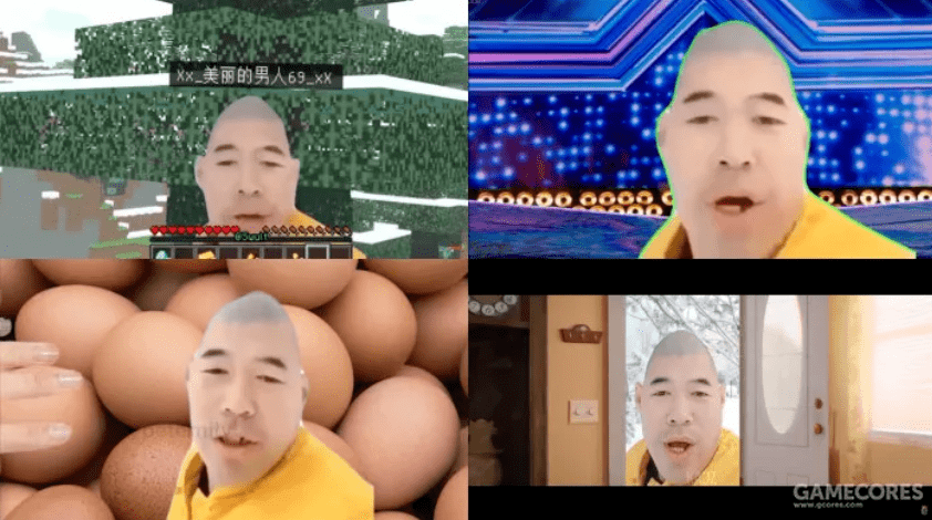 前段时间,快手用户蛋哥录制了一条短视频,被转到youtube上后意外火了.