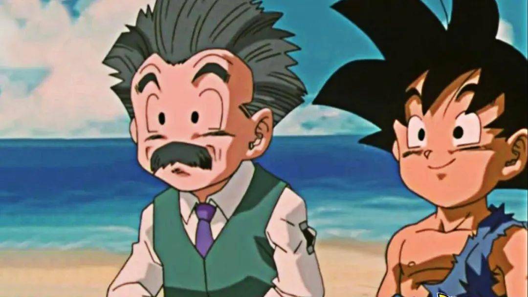 变老的克林(龙珠gt有过登场)变老的白发悟空能量散去,老化的魔罗变老