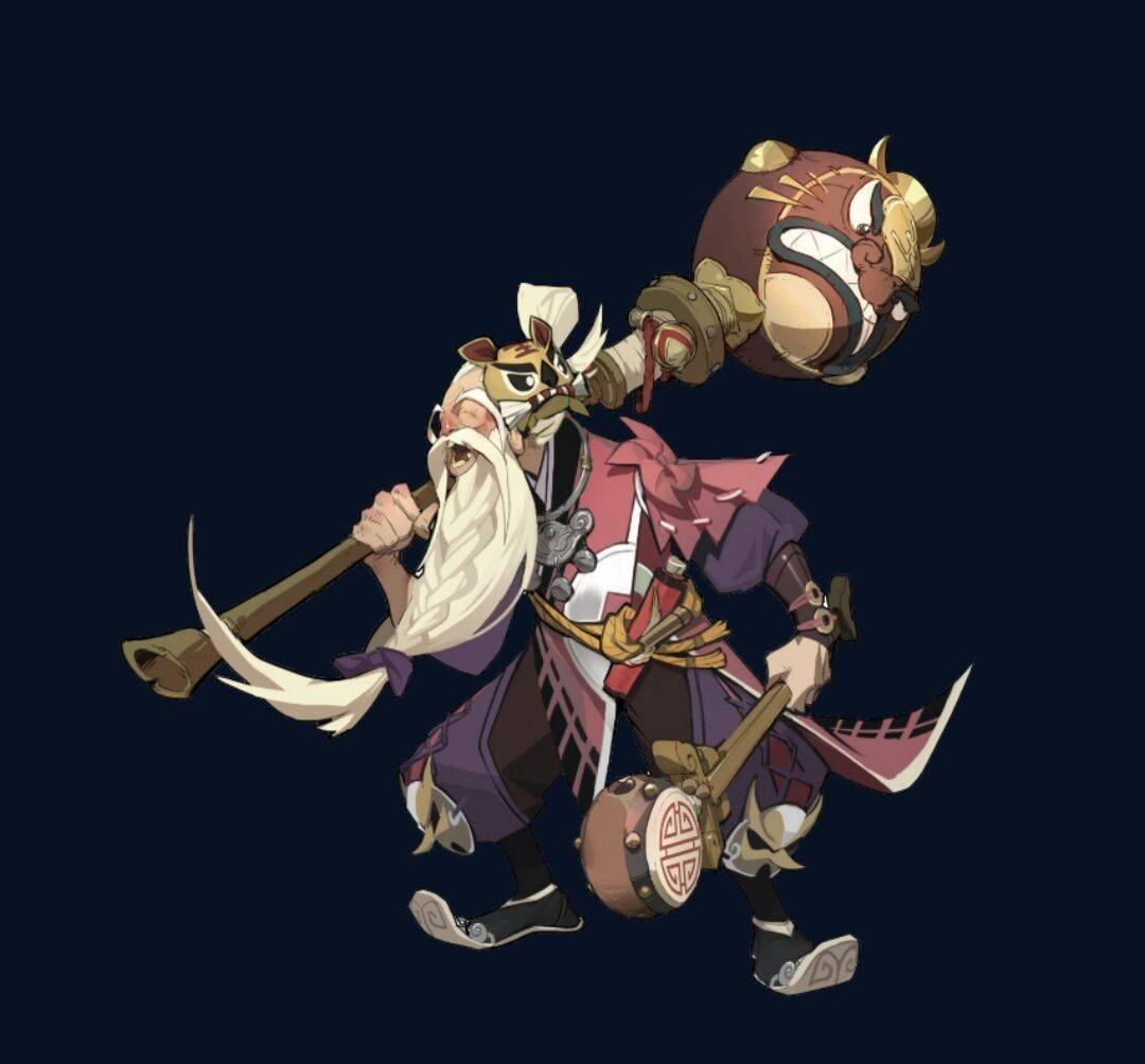 神秘的黑白半脸面具,遮住暗影游猎的面庞;腰间的弹夹与搭扣是暗影游猎