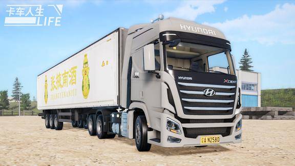 卡车人生我被直升机盯上了运送张掖南酒至酒泉