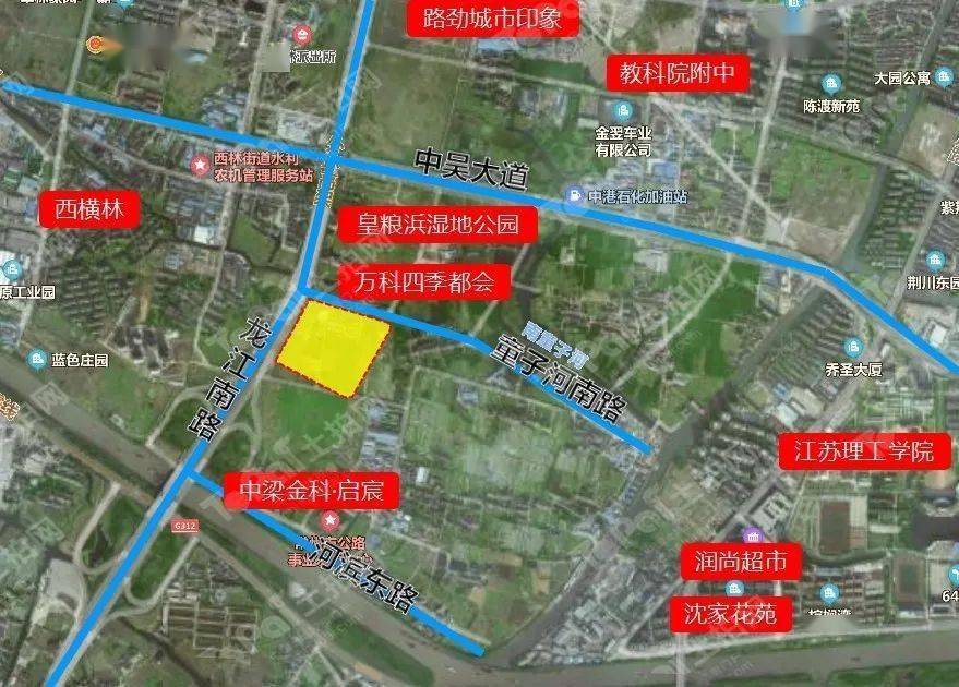土拍前夜常州100045元㎡起拍钟楼区皇粮浜2地块明日出让