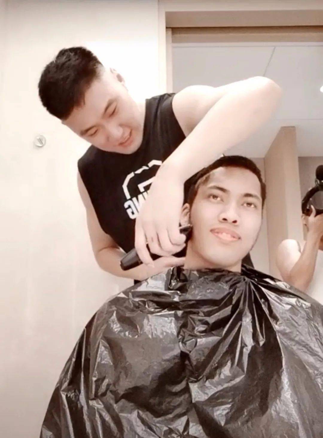 常林一推子下去丘天后悔了