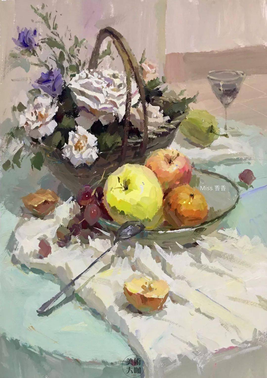 色彩教学七种实用水粉画法美术高考色彩不再愁