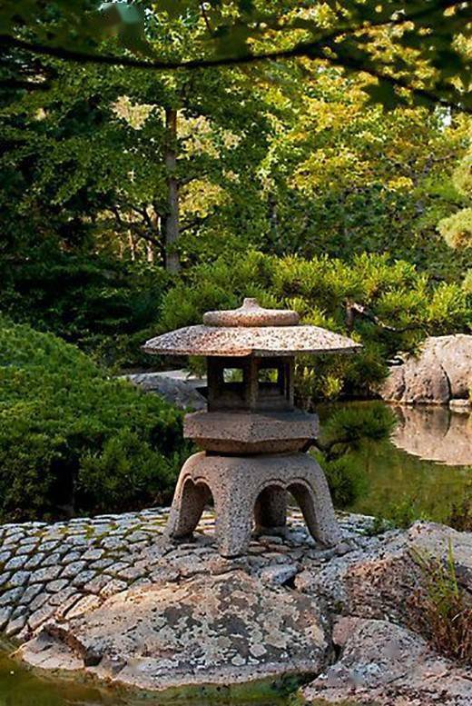 【庭院】日式石灯笼_基座