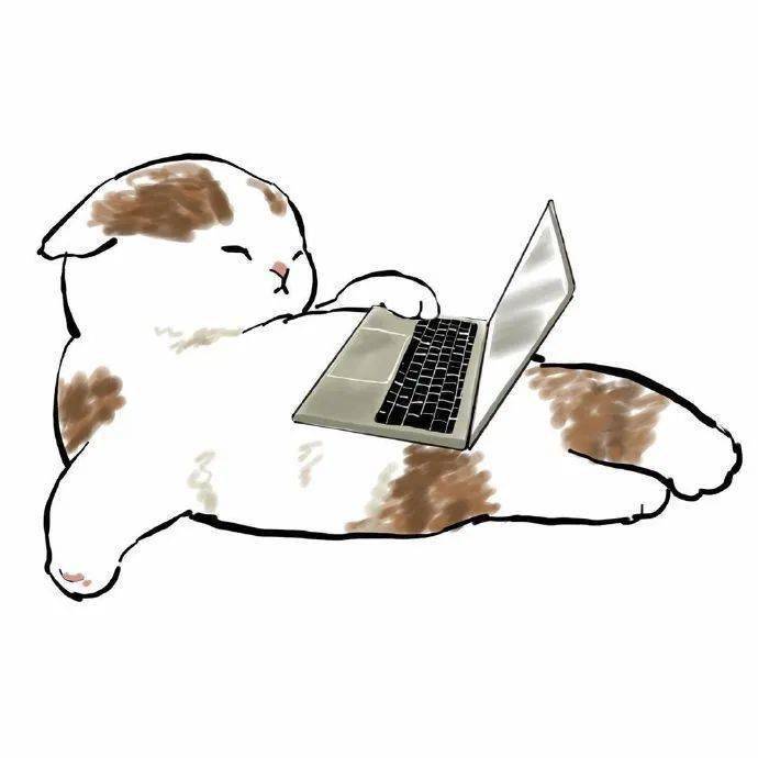 插画100幅可爱猫咪绘画萌化你的心
