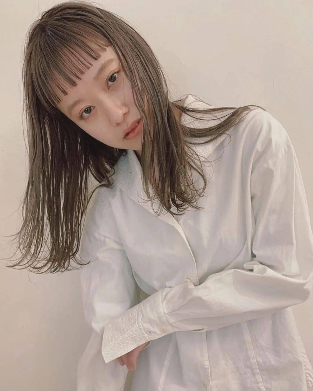 让日系眉上刘海拯救你的大脸盘子