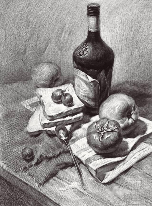 艺考素描素描静物深度解析如何画好各类静物素描