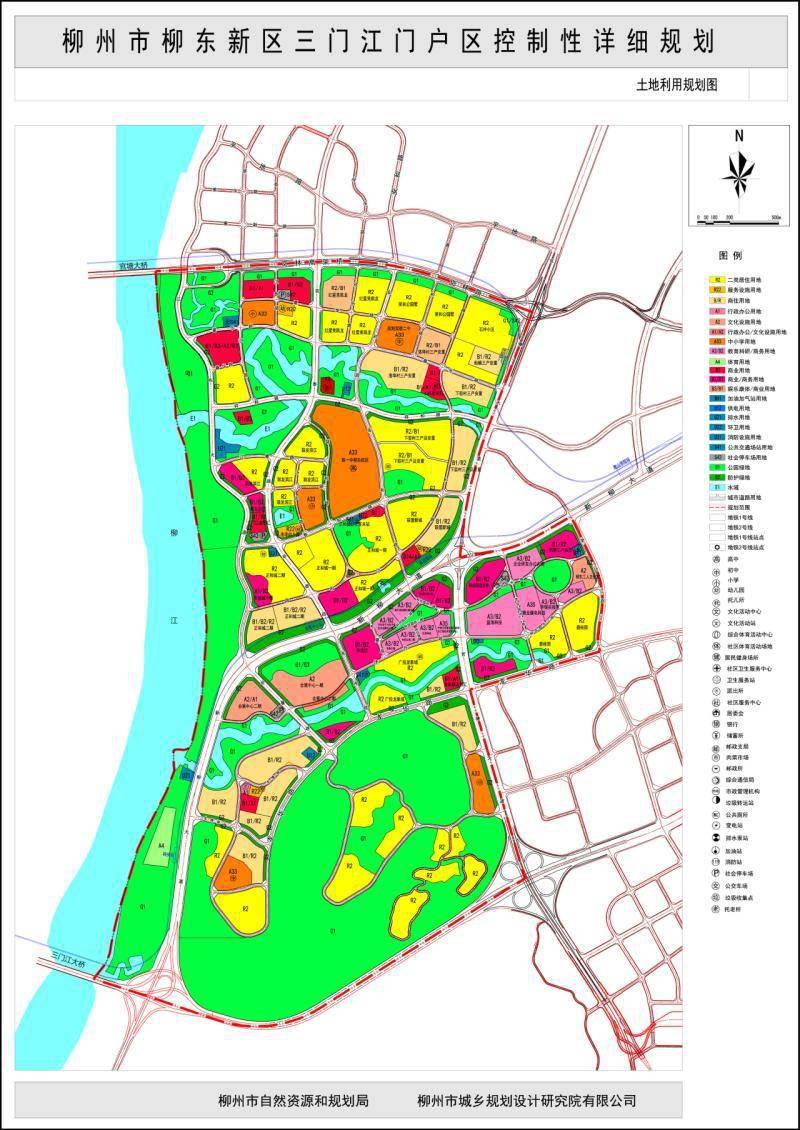 柳州市柳东新区地图图片