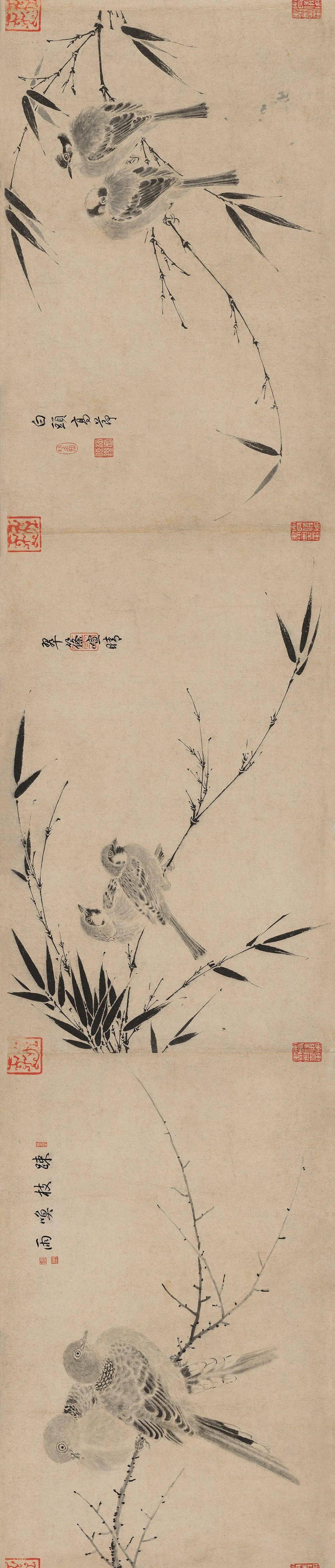 宋徽宗写生珍禽图