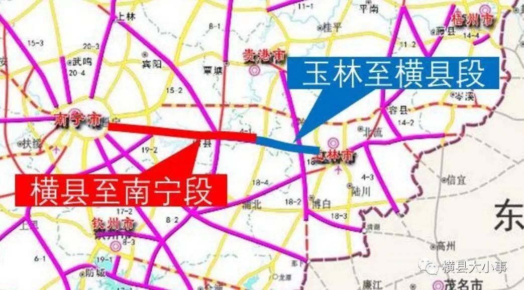 上林县高速公路规划图图片