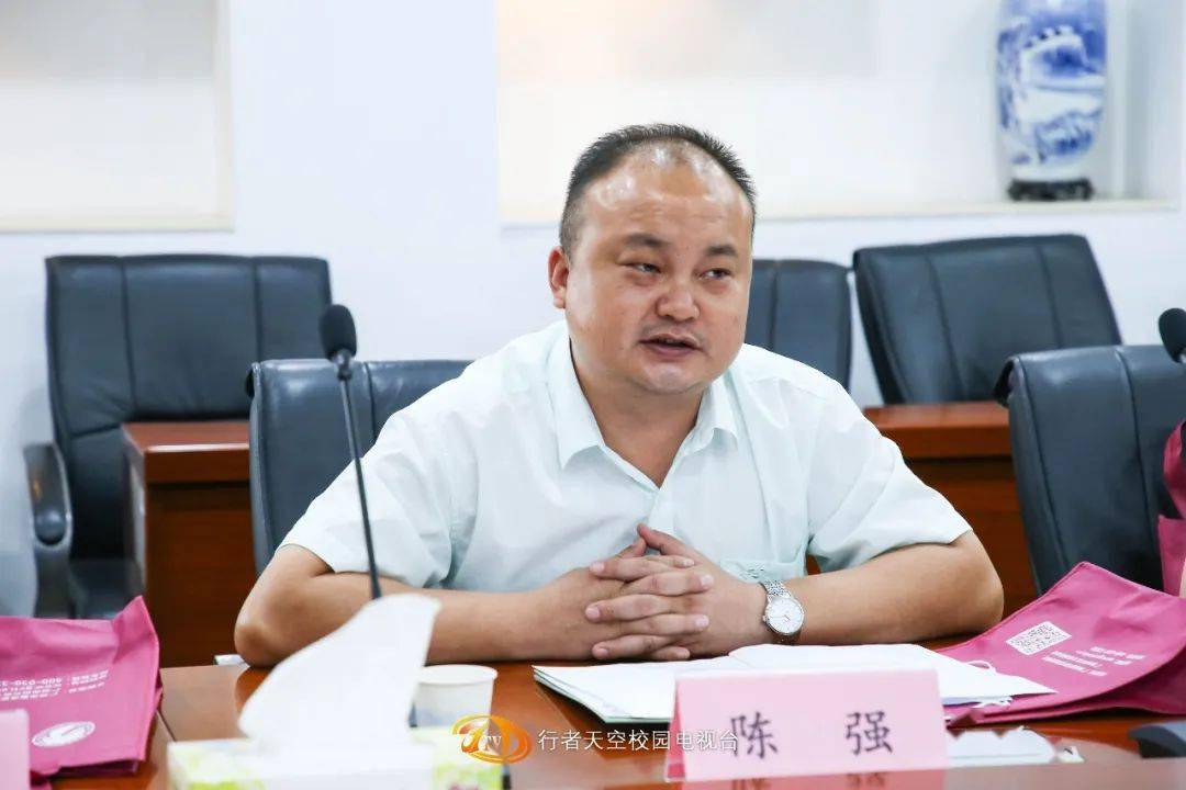 " ——中国广州金墩总公司一行来学院合作交流_陈强
