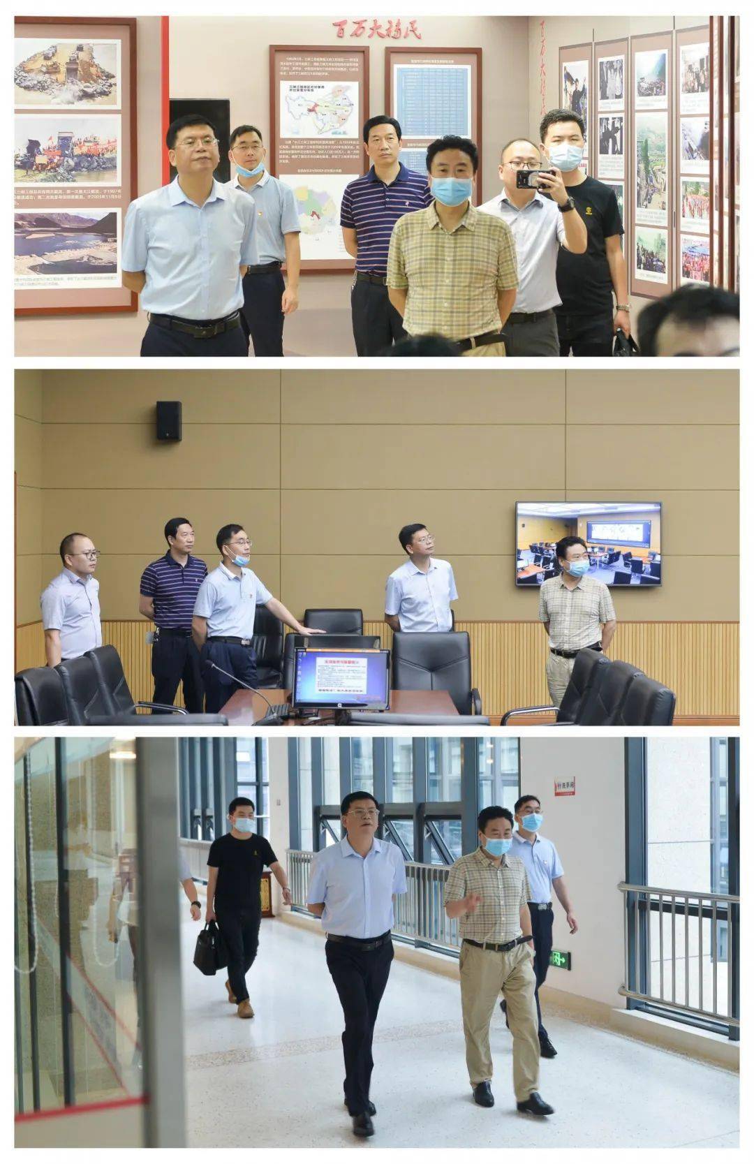 仙桃市委党校来我校考察