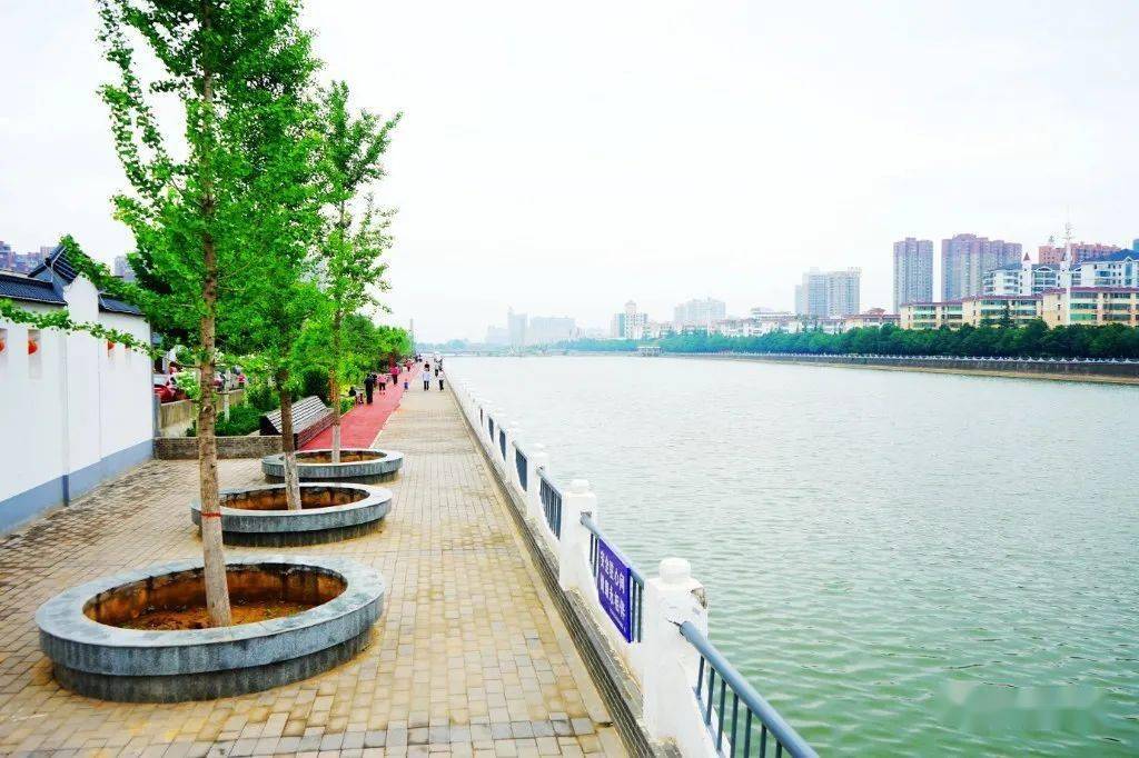 灵宝弘农涧河两岸好风光
