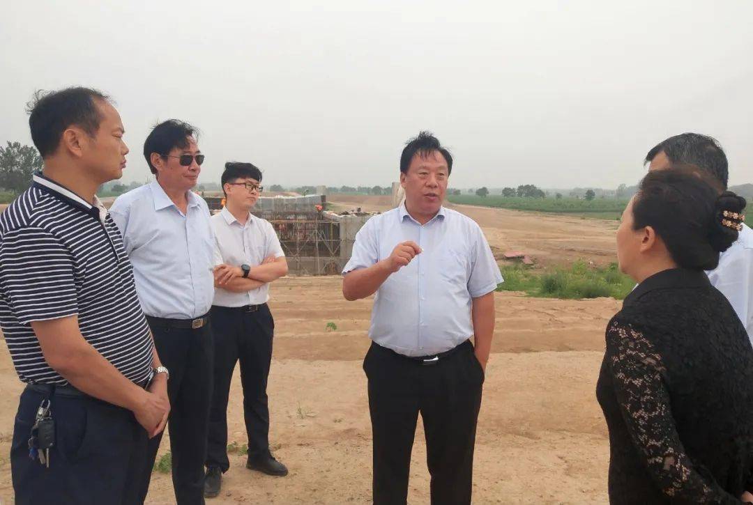 副市长王天兴调研郑济高铁平原新区站工程进展