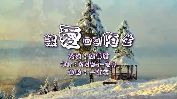 杨美华让爱回到陌生ktv字幕