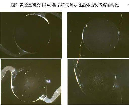 我们大胆地推测,亲水疏水材质结合,比如疏水表面处理,无闪辉现象的