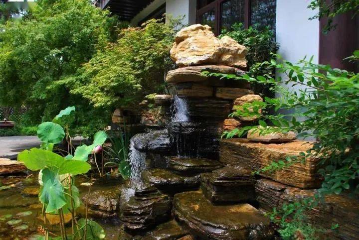 打造一个水景让流水叮咚入梦来