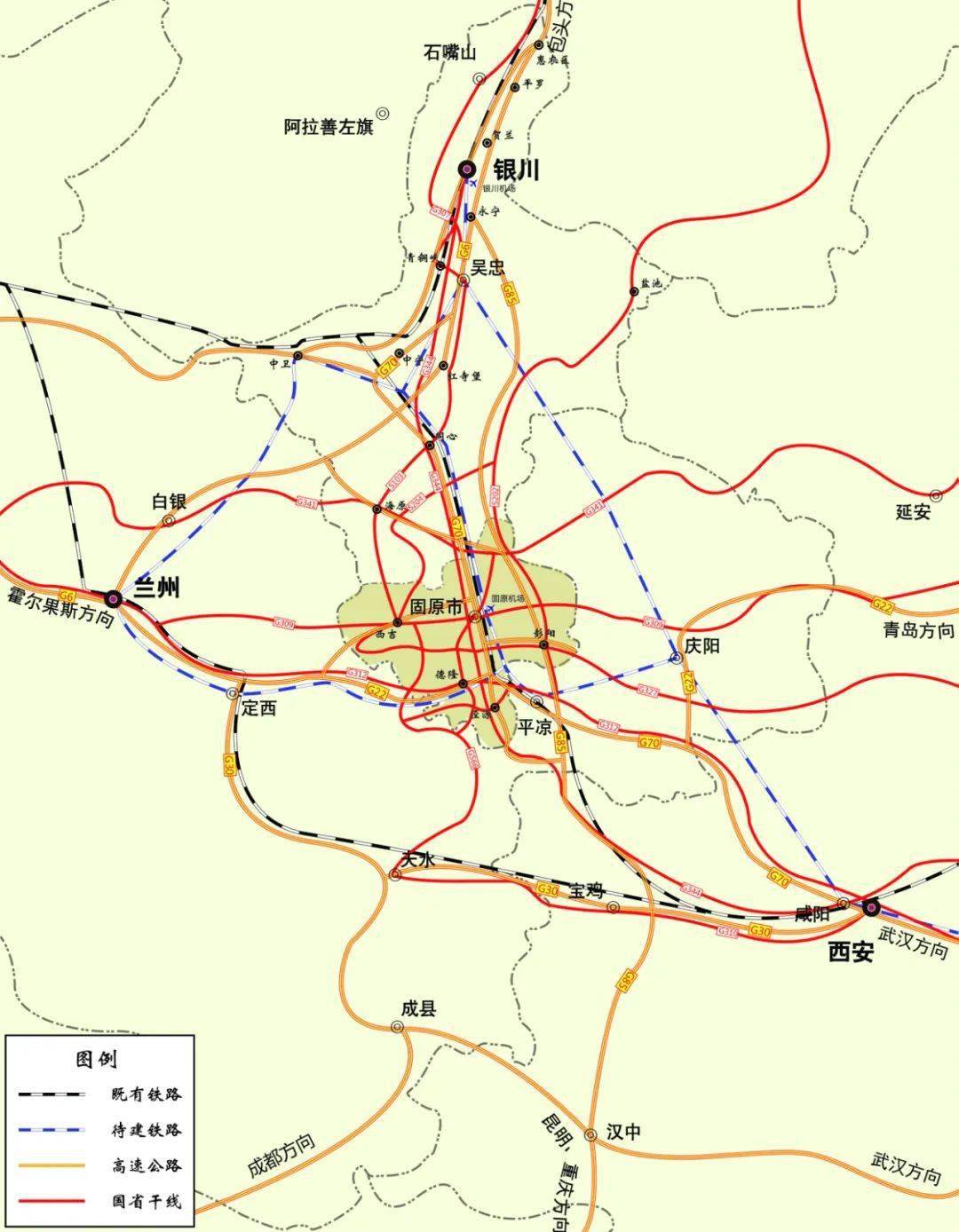 宁夏固原开城镇规划图图片