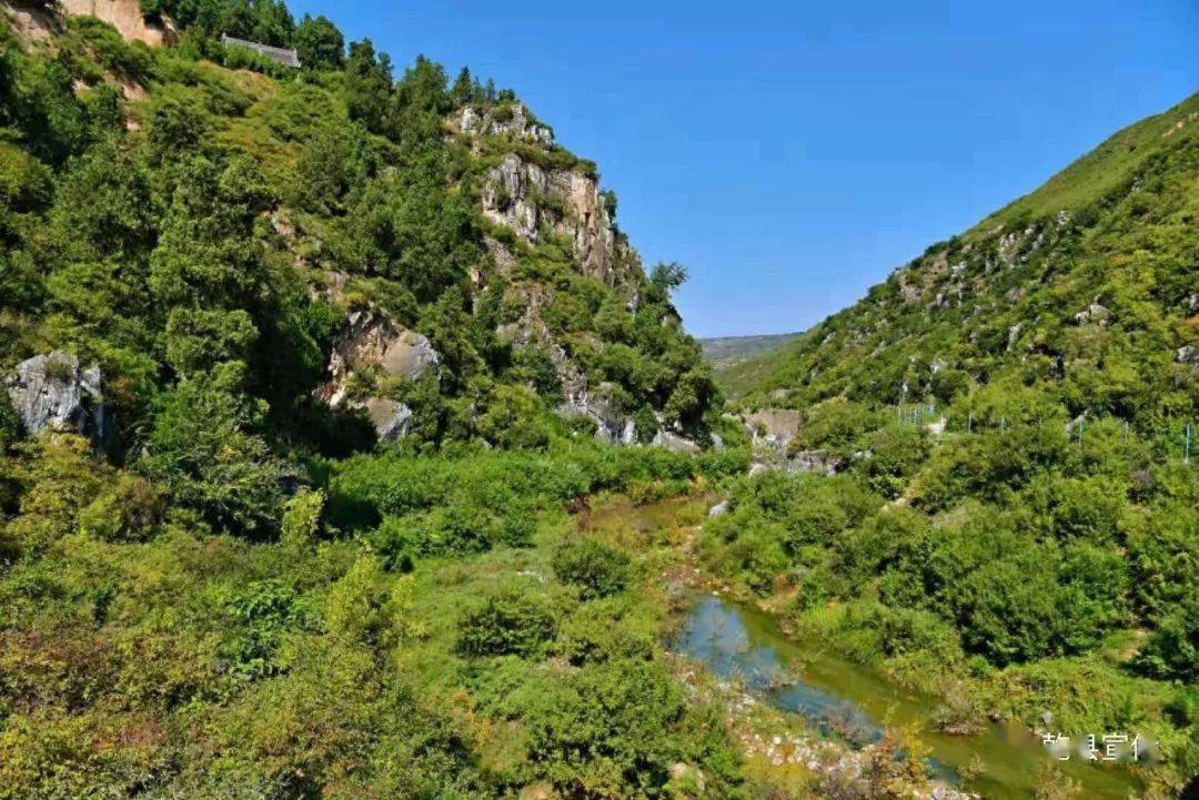 如诗如画"陕西省咸阳市乾县大横关石林,位于乾县临平镇武亭河(今叫