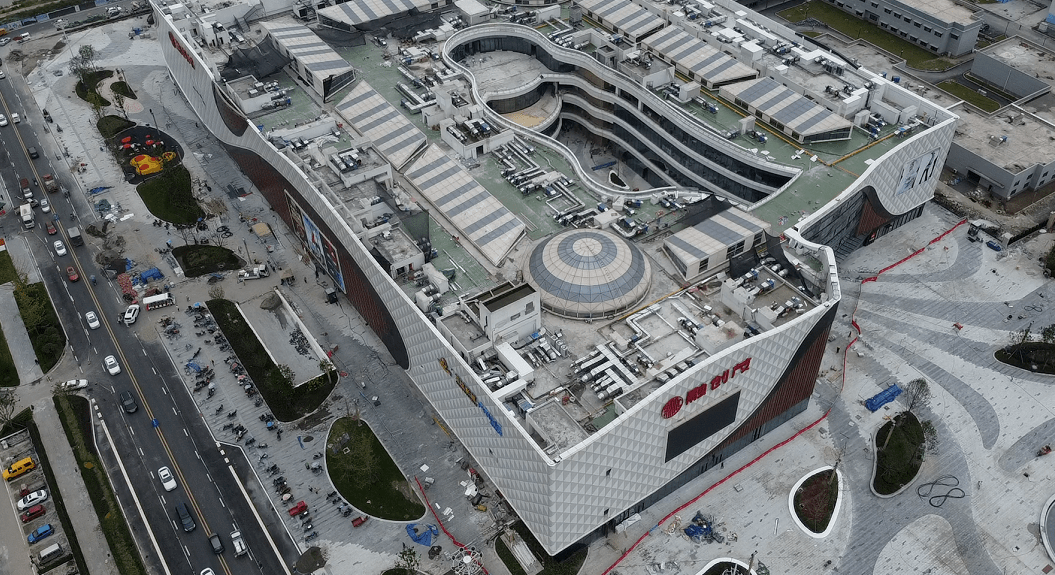 成都融创茂预计今年9月底正式营业!