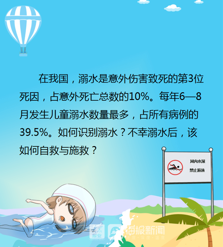 图说| 夏季溺水 你需要了解这些急救知识!