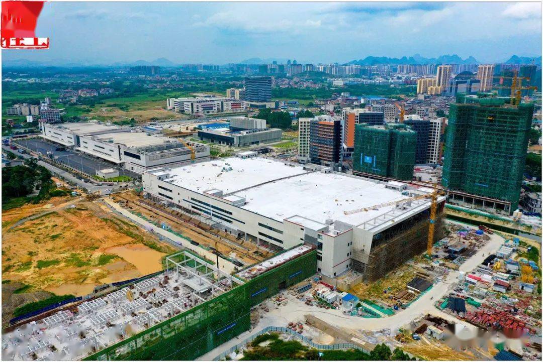 【航拍临桂】飞进"万亩华为科技城",也许你的手机就在这里制造的_桂林