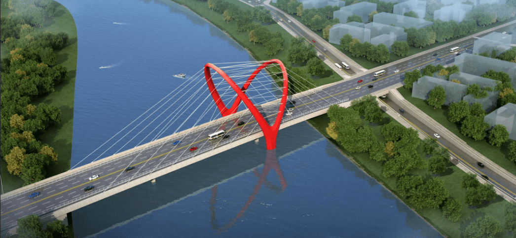 人民大桥建设项目这些重大项目吧~让我们具体了解一下▲集中开工仪式