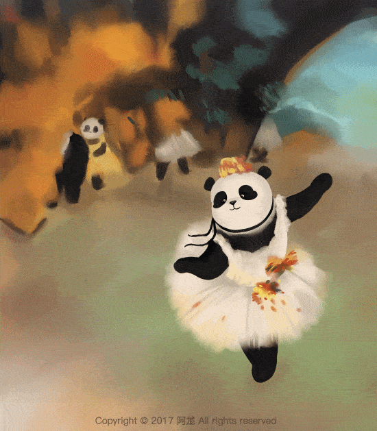 国宝君——"篡改"历史文化人物 "霸占"古今中外名画!_熊猫