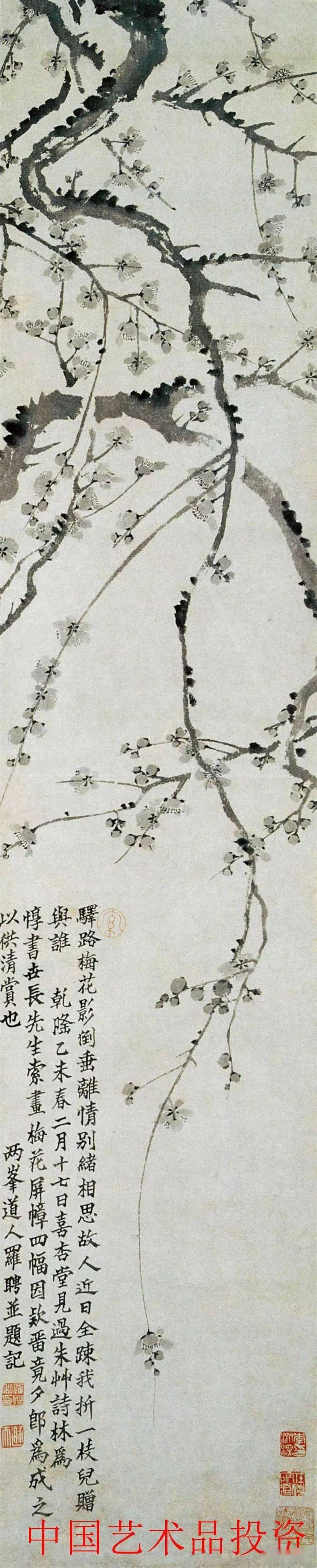罗聘—扬州八怪中最年轻者,画名甚高而生活甚苦!