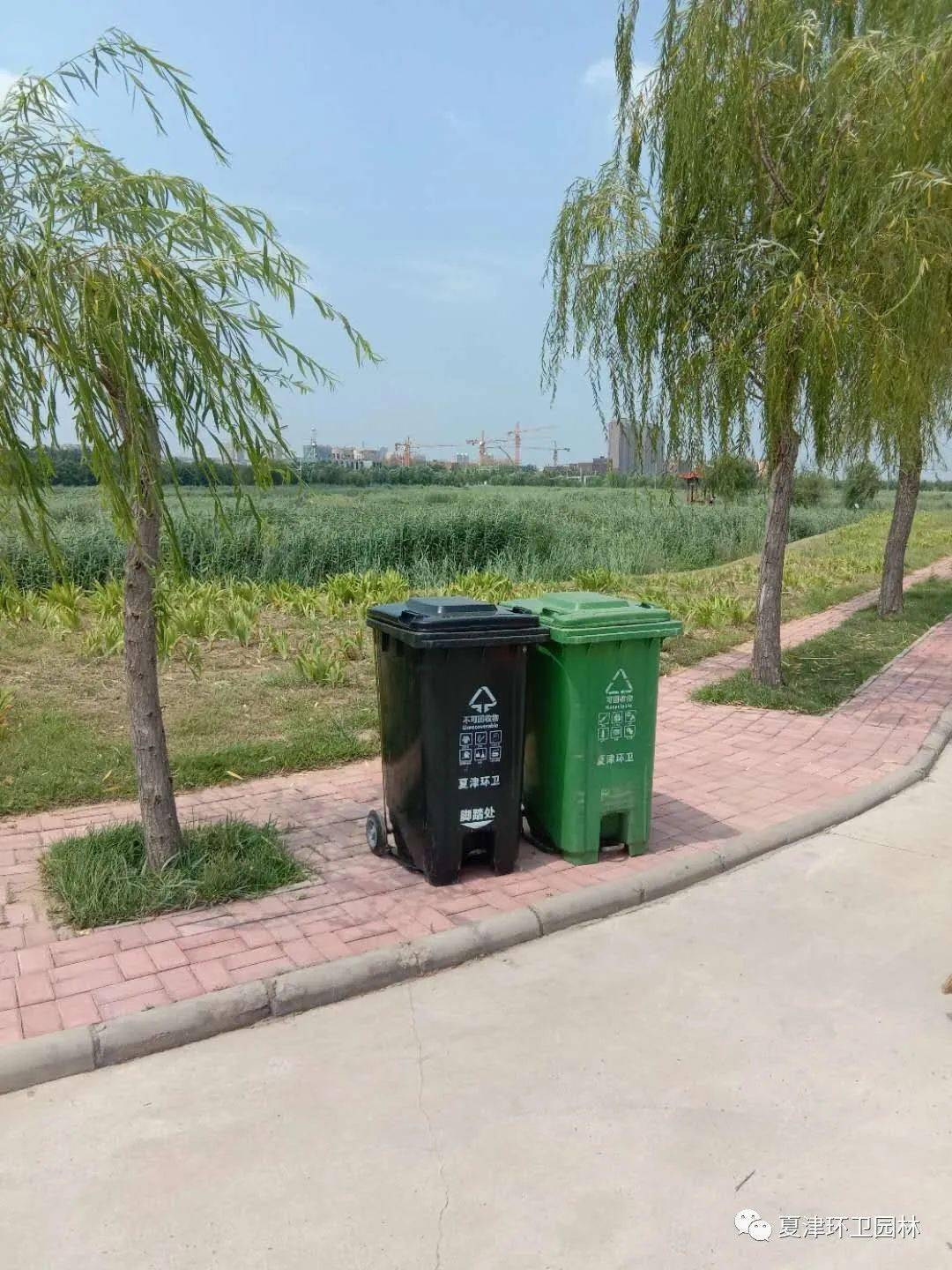 湿地公园换新装 生态水韵游人忙_环卫