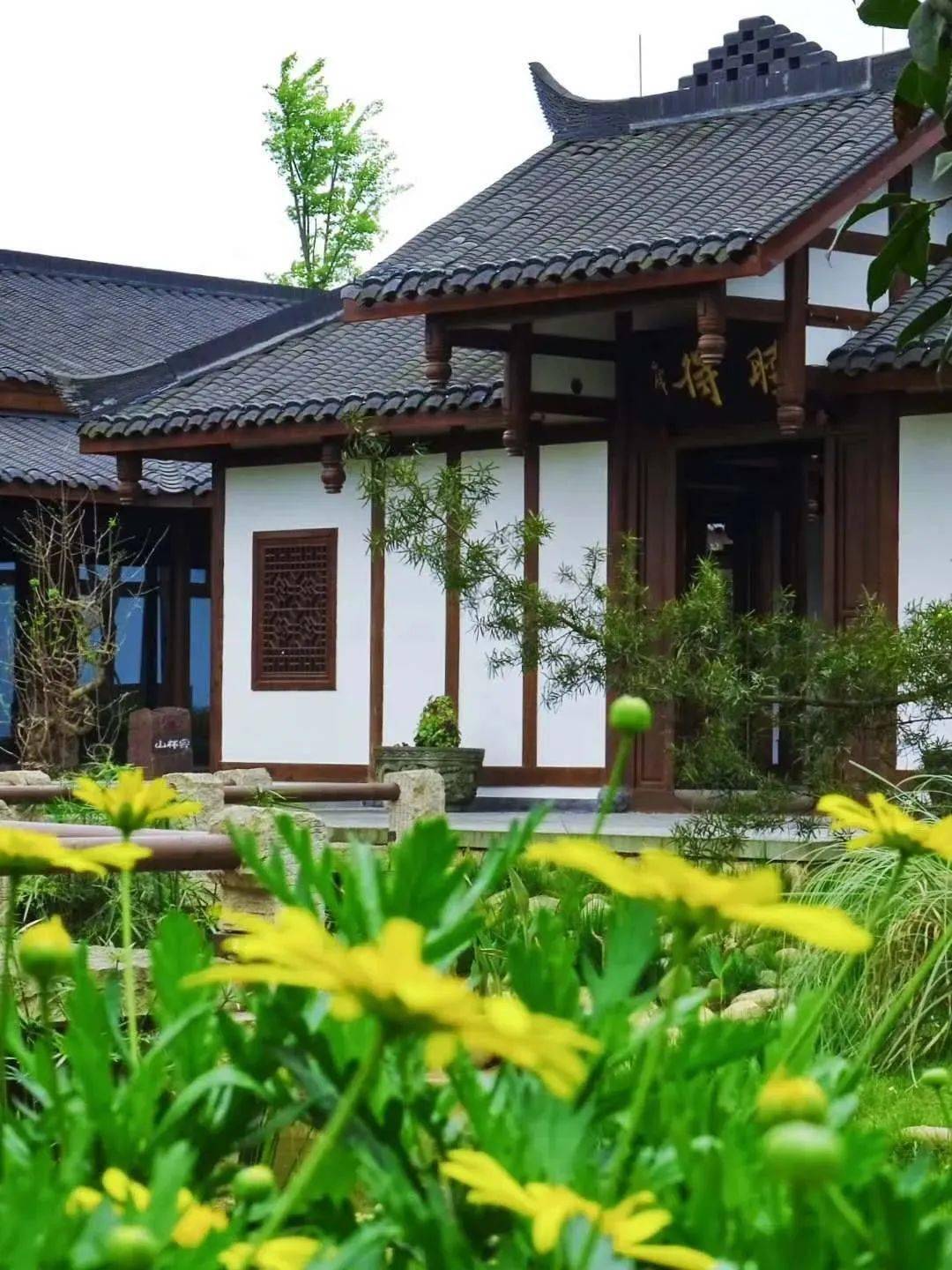 399起入住青城山五柳庄体验汉服禅文化明月村眉山郊区街子古镇美景