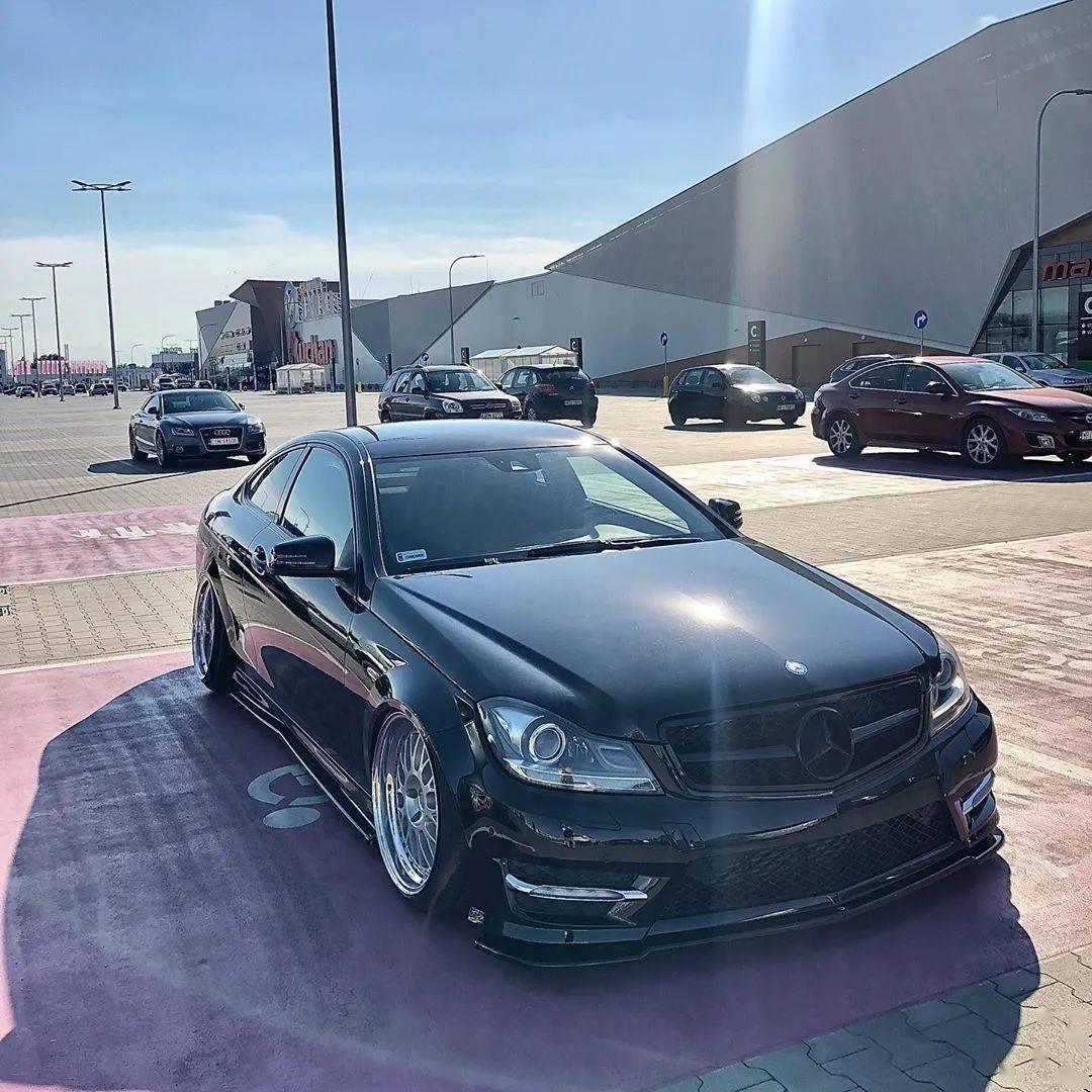 灵感与启发奔驰c级w204instagram改装集