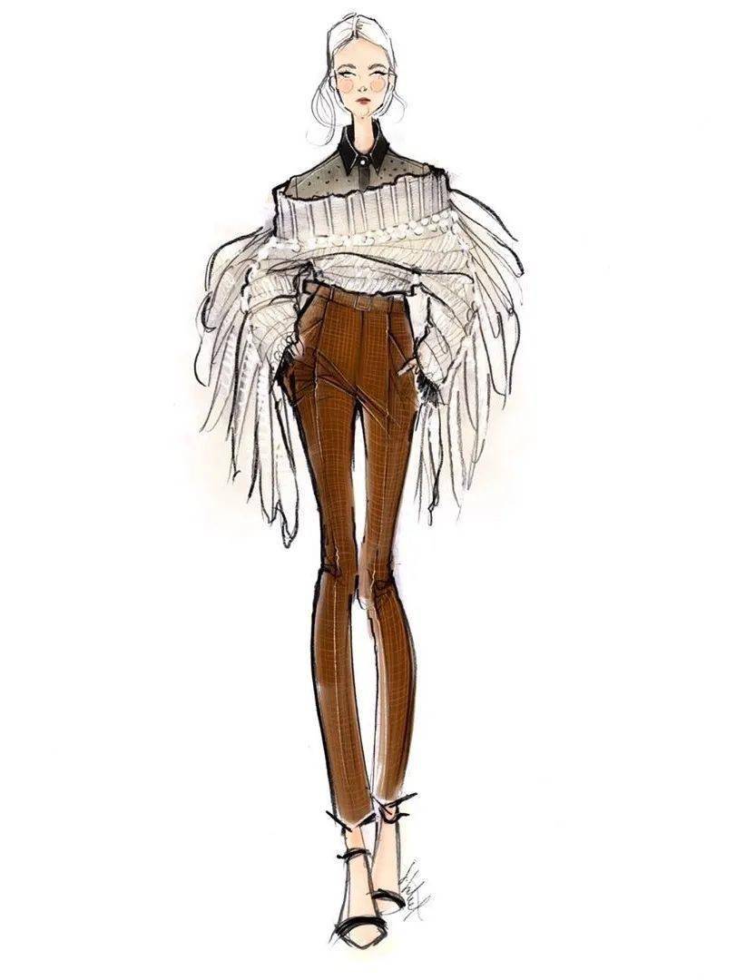 效果图 | 针织效果图赏析